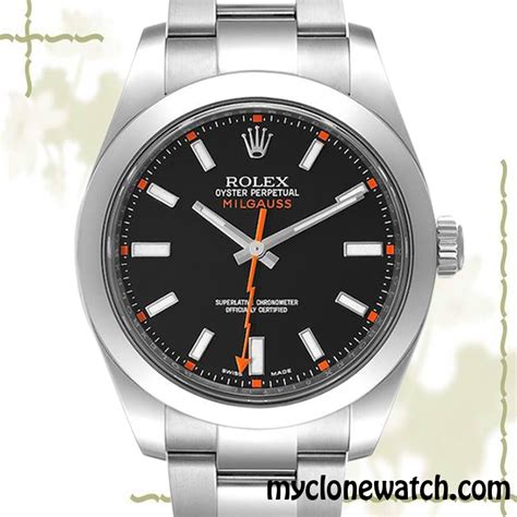 super clone rolex milgauss|rolex clone watch review.